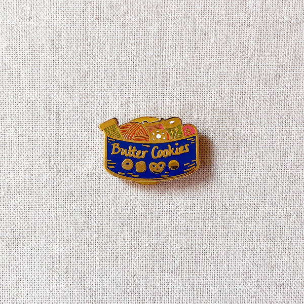 Butter Cookie Tin Needle Minder