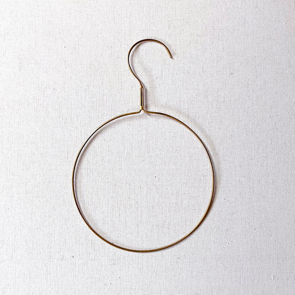 Brass Hanger - Circle or Rectangle