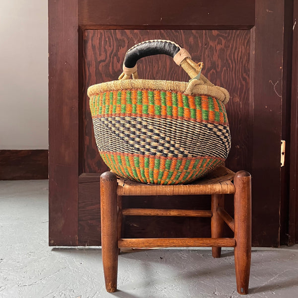 Handwoveen Bolga Baskets from Ghana - Medium
