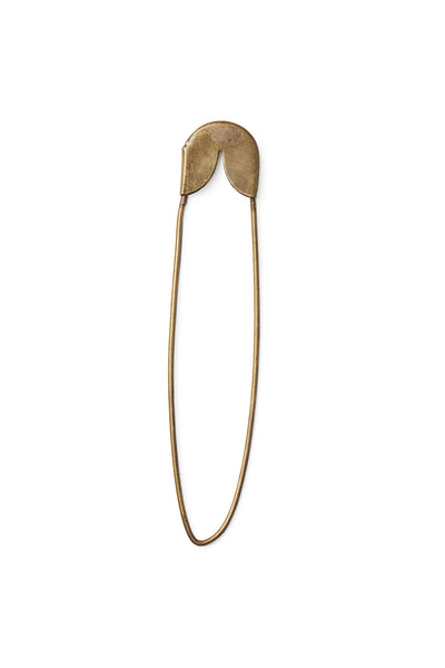 Brass Safety Pins - Small or Medium