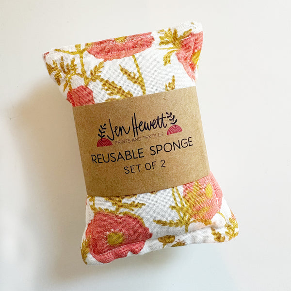 Machine Washable Sponge - Set of Two