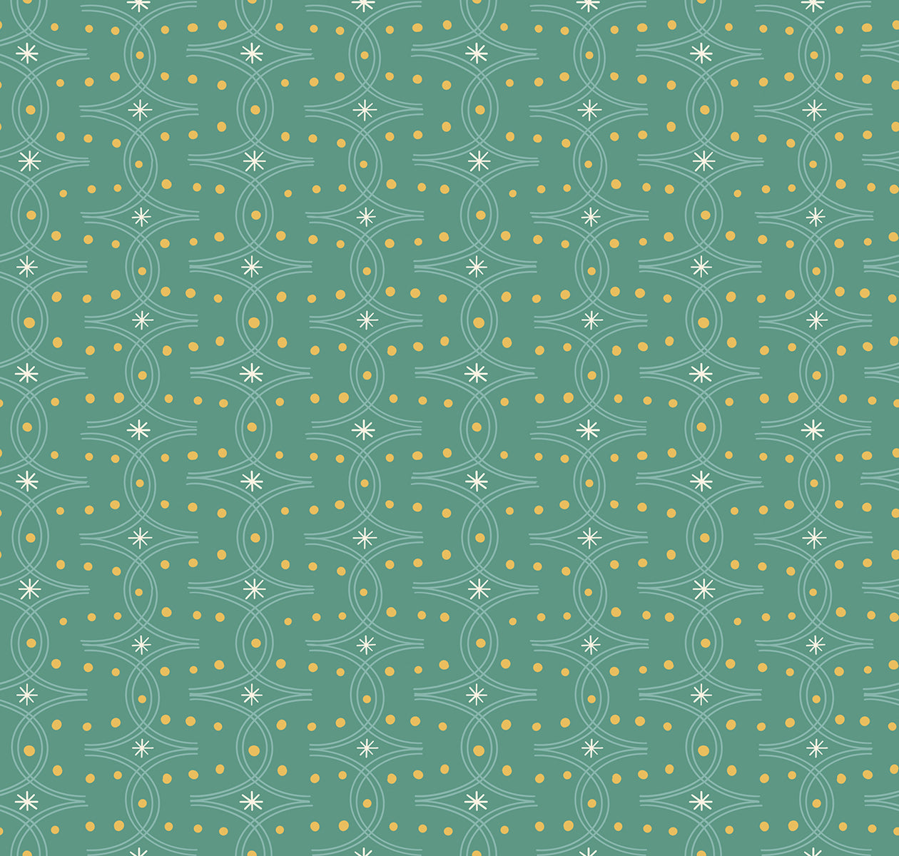 Endpaper Fabric - Endpaper in Watercress