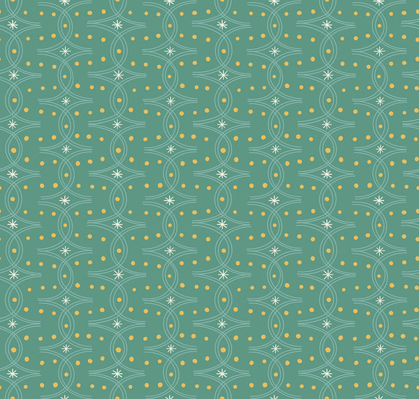 Endpaper Fabric - Endpaper in Watercress