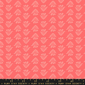 Endpaper Fabric - Crocus in Strawberry