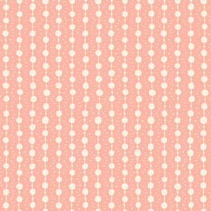 Endpaper Fabric - Pearls in Bashful