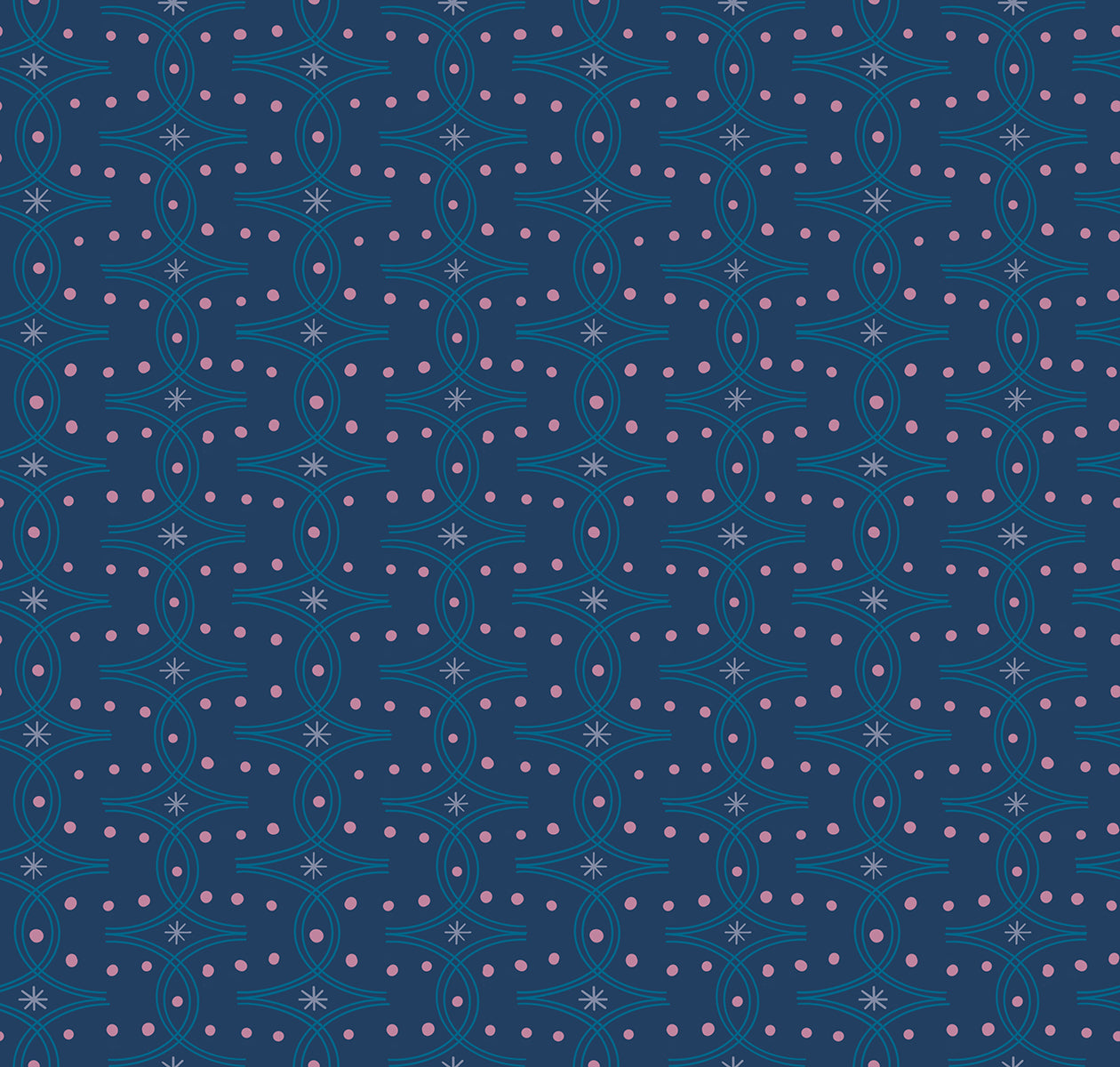 Endpaper Fabric - Endpaper in Navy