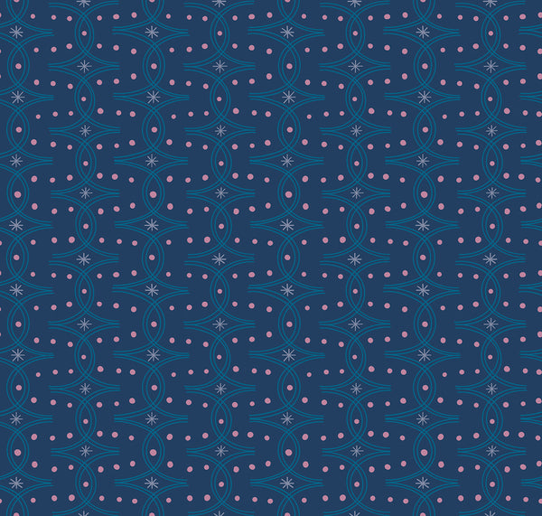 Endpaper Fabric - Endpaper in Navy