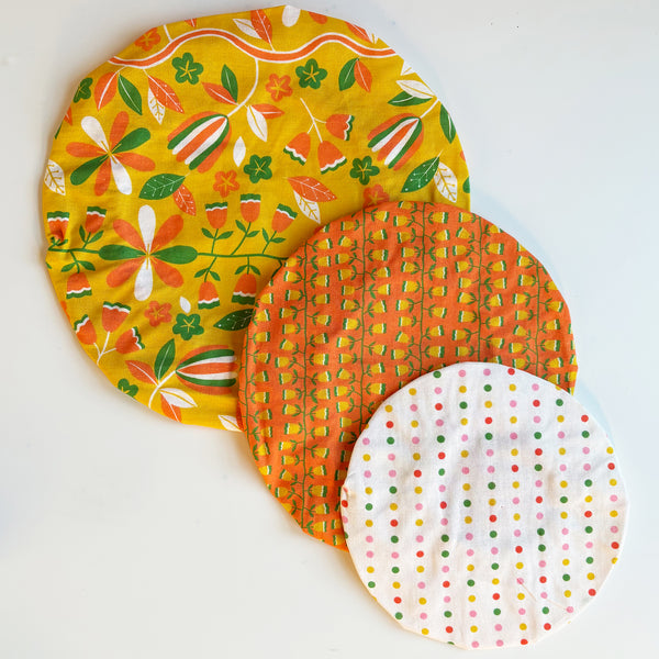 Bowl Covers - set of three