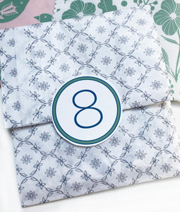 Hand-Printed Fabric Advent Calendar