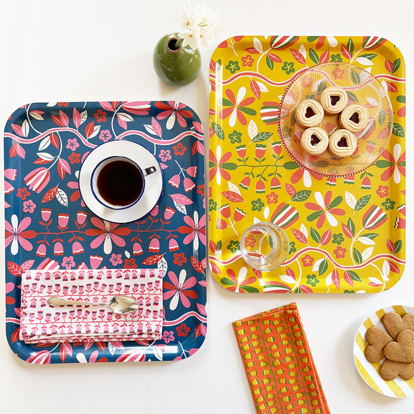 Frances Large Birch Wood Tray