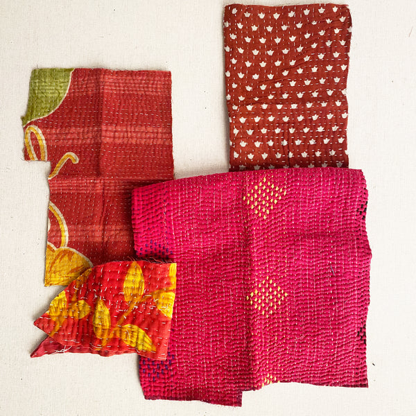 Kantha mending bundle