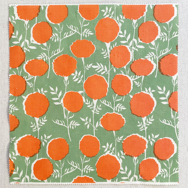 Marigolds Screenprinted Charm Square