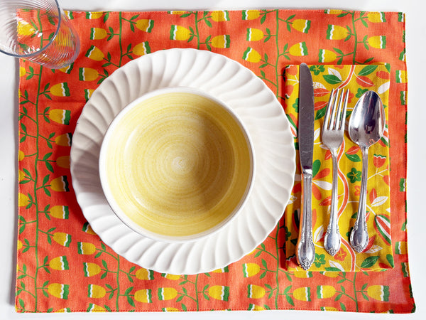 Mathilde Cotton Placemats - set of two