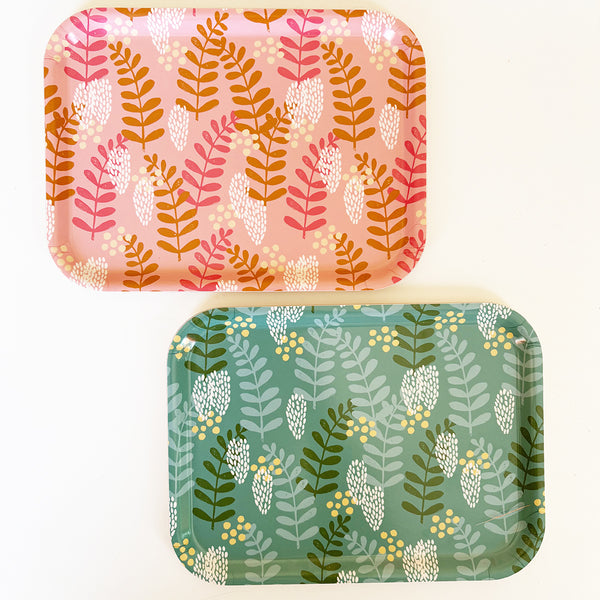 Fern Dell Small Birch Wood Tray