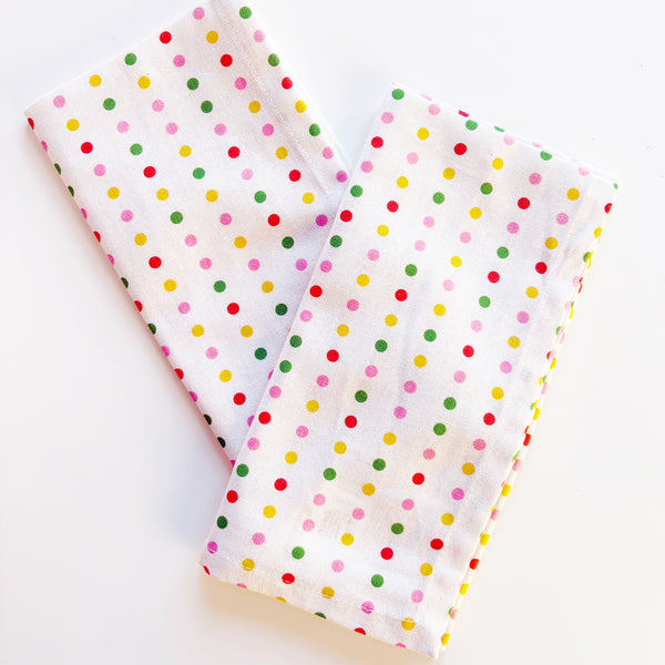 Swatch Dots Cotton Napkins - set of two