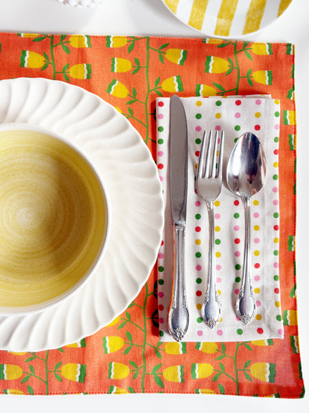 Swatch Dots Cotton Napkins - set of two