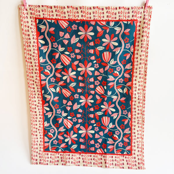 Frances Cotton-Linen Tea Towel