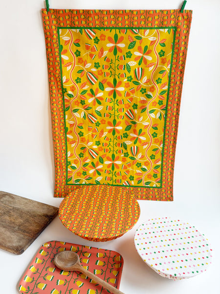 Frances Cotton-Linen Tea Towel