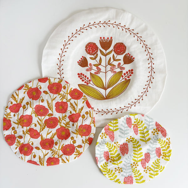 Bowl Covers - set of three