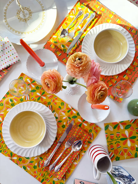 Frances Cotton Placemats - set of two