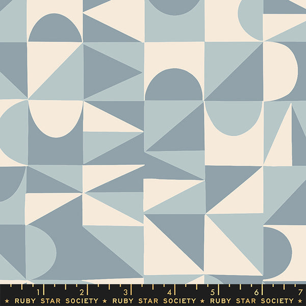 Floradora Fabric - Building Blocks in Sky