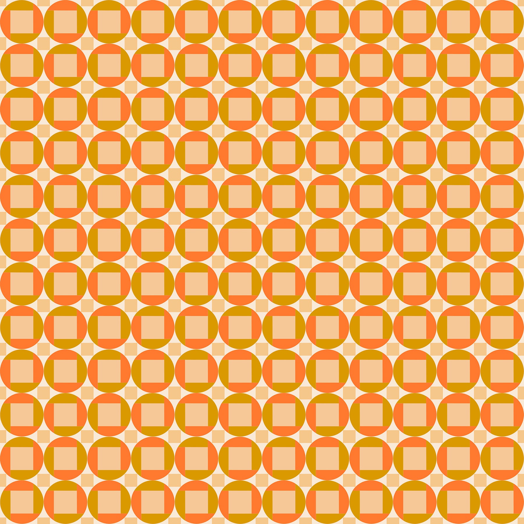 Floradora Fabric - Cane in Cactus