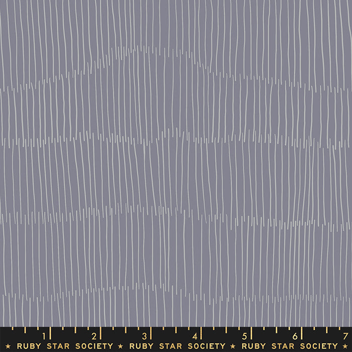 Floradora Fabric - Thatch in Cloud