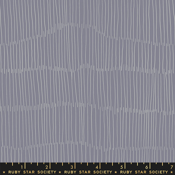 Floradora Fabric - Thatch in Cloud