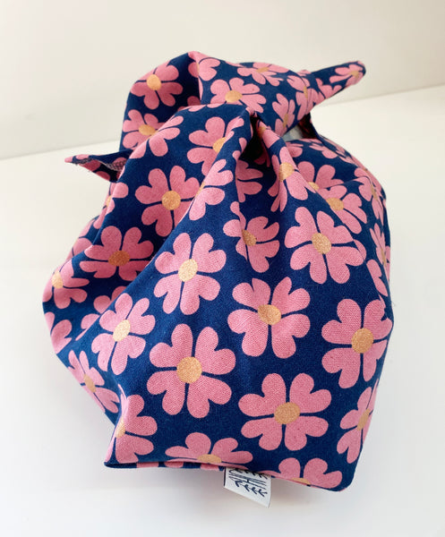 Triangle Bag - Heart Flowers